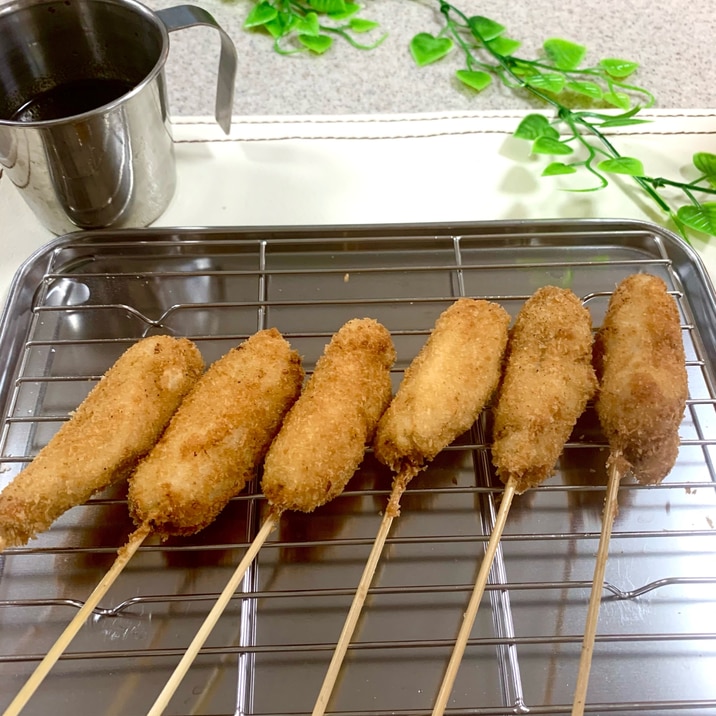 ☆再現!串カツだるま風 チキンガーリック☆